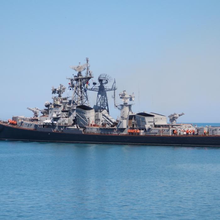Russen-Kriegsschiff ohne Signal vor Dänemark gesichtet