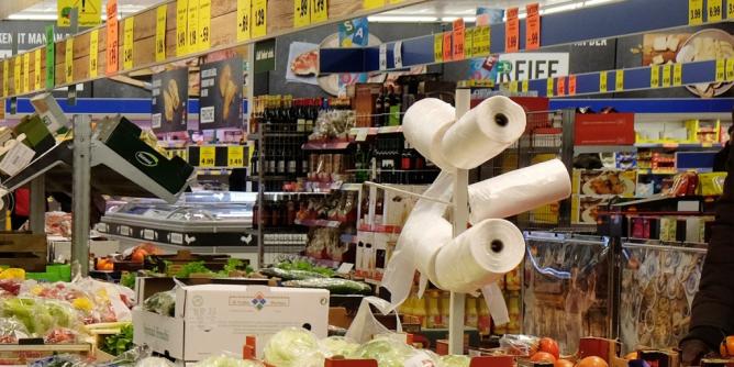 Plastiktütchen für Obst und Gemüse kosten bei ALDI jetzt extra