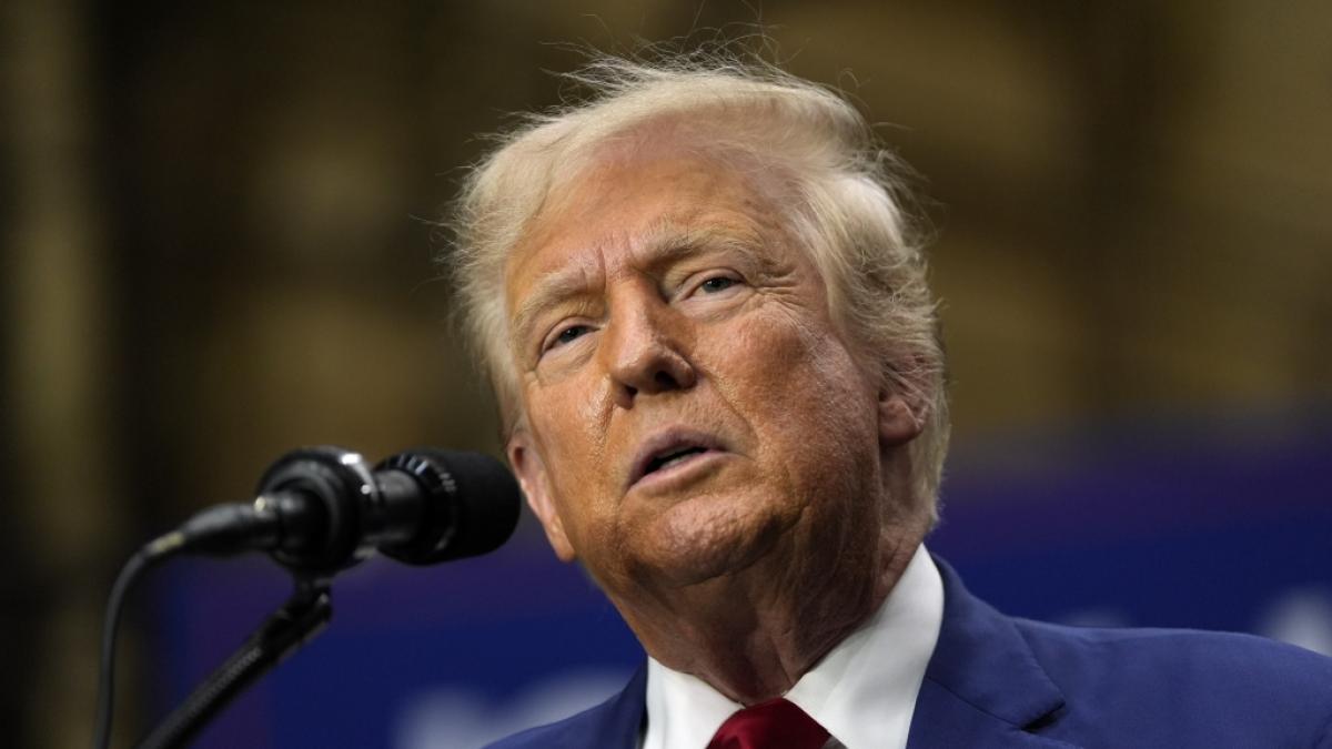 Donald Trump fliegt sein Wahlkampf-Fake um die Ohren. (Foto)