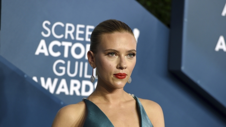 Schauspielerin Scarlett Johansson gewährte bei den