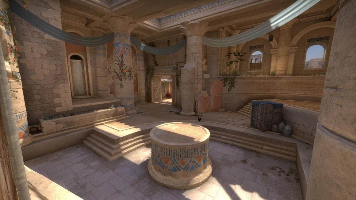 Die CS:GO-Karte Anubis spielt in einem &auml;gyptischen Tempelkomplex und bietet den Spielern viele taktische M&ouml;glichkeiten. (Foto)