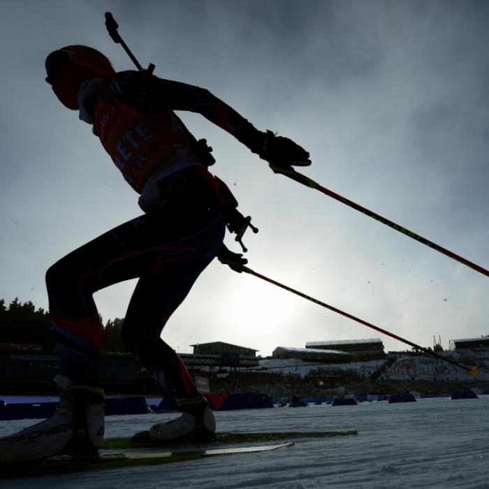 Peiffer auf Platz 2 im Massenstart - Nur Fourcade stärker