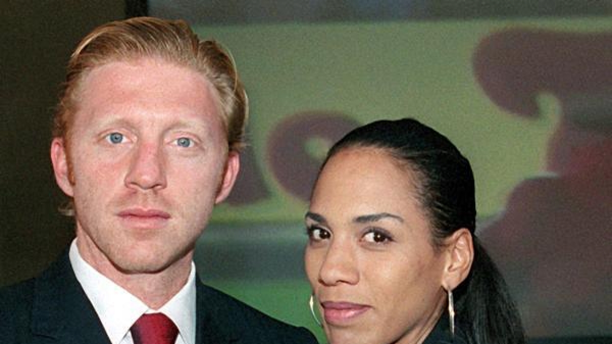 Boris Becker und Barbara in gl&uuml;cklichen Ehe-Jahren. (Foto)