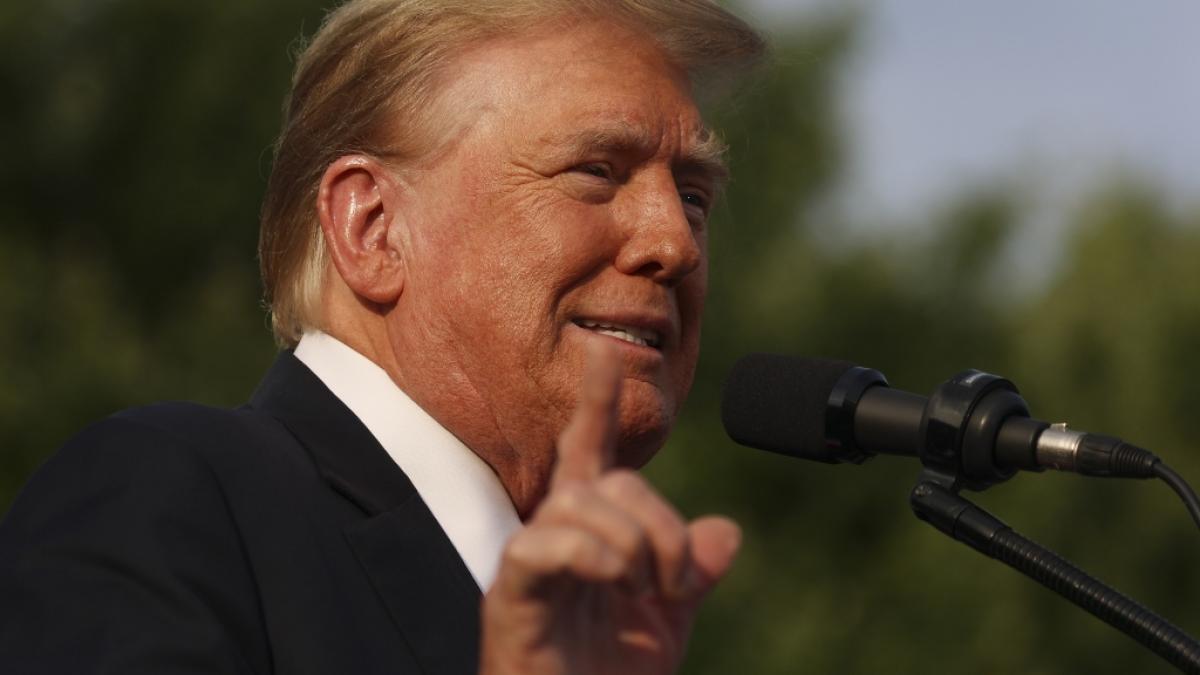 Donald Trump hat eine "Neue" an seiner Seite. (Foto)