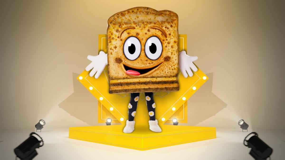 Wer m&ouml;chte da nicht herzhaft zubei&szlig;en? Der Toast macht die achte Staffel von "The Masked Singer" 2023 zu einer k&ouml;stlichen Angelegenheit. (Foto)