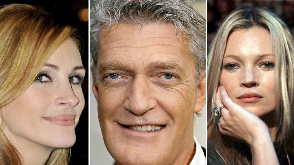 Julia Roberts, Dieter Moor und Kate Moss (Foto)