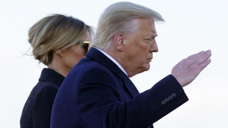 Bei Donald und Melania Trump wird wieder einmal über eine Scheidung spekuliert.