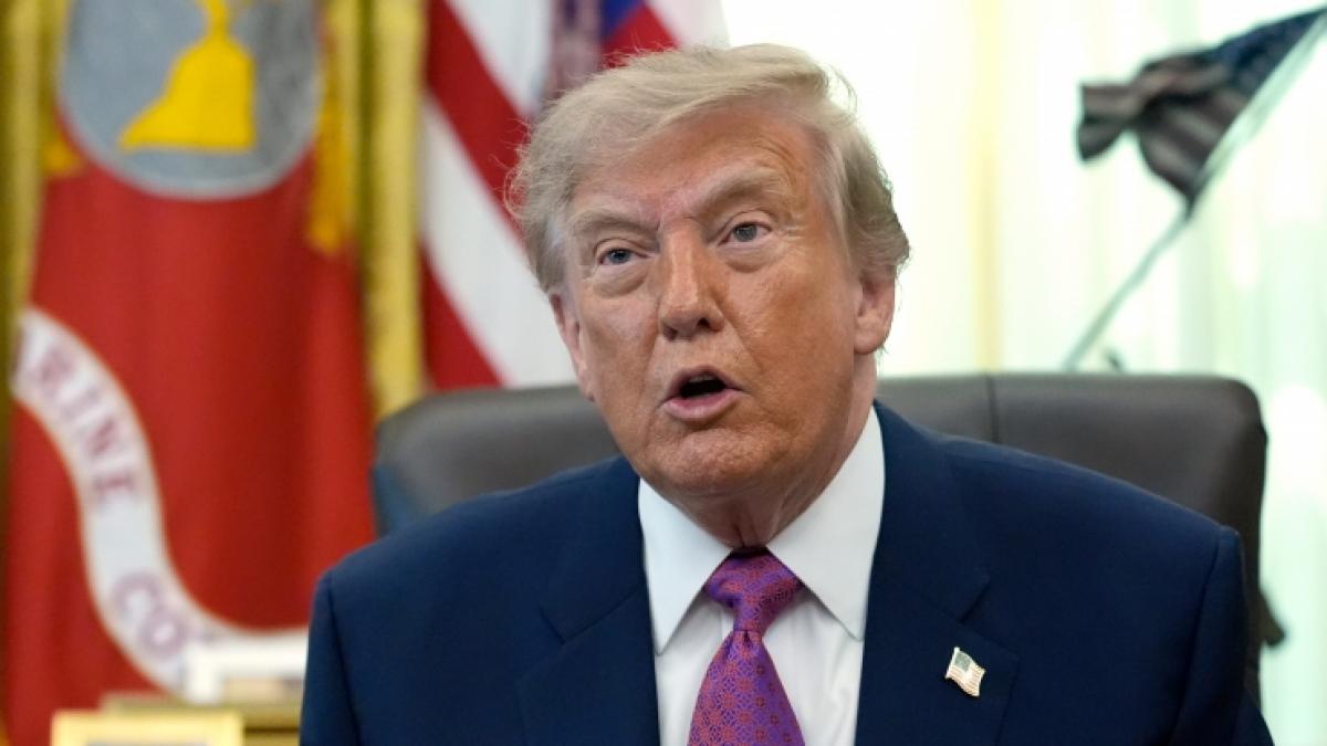 Um Donald Trumps Umfragewerte steht es nicht zum Besten. (Foto)