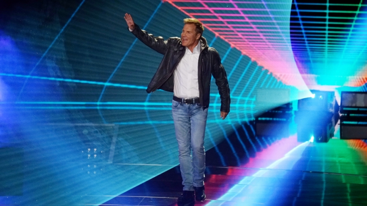 Dieter Bohlen betrat die B&uuml;hne in K&ouml;ln allein. (Foto)