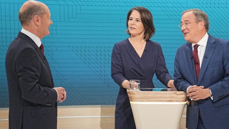 Kanzler-Triell Bundestagswahl 2021: Letzte Schlacht Heute Live: Hier ...