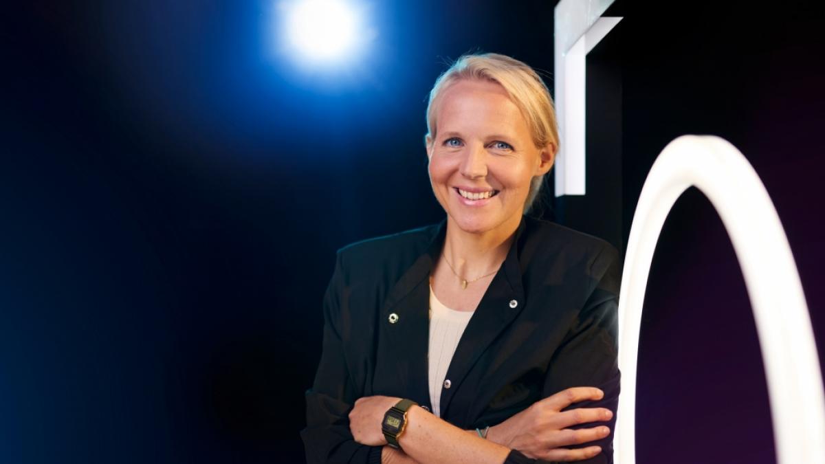 Friederike "Fritzy" Kromp ist als Fu&szlig;ballexpertin im ZDF t&auml;tig. (Foto)