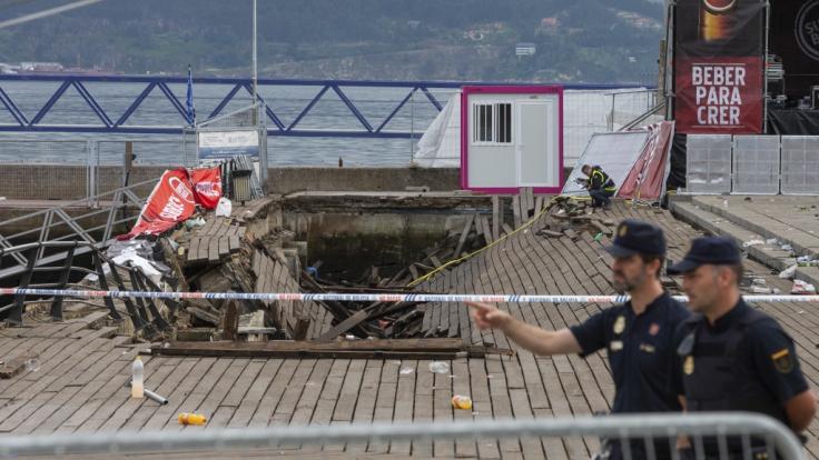 Rund 310 Festival-Besucher wurden bei dem Unfall verletzt.