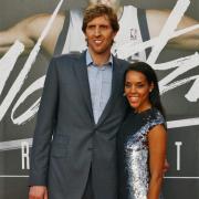 Dirk Nowitzki und seine Frau Jessica Olsson.