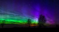 Einen Sonnensturm soll auf die Erde treffen. Möglicherweise sind dadurch Polarlichter sichtbar.