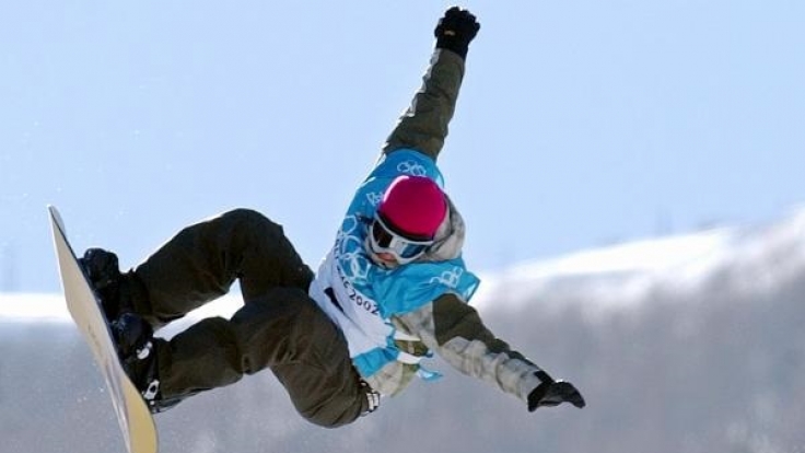 Nicola Thost bei den Olympischen Spielen 2002 in Salt Lake City.