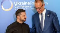 Wolodymyr Selenskyj (links) reist nach Berlin zu Friedrich Merz.