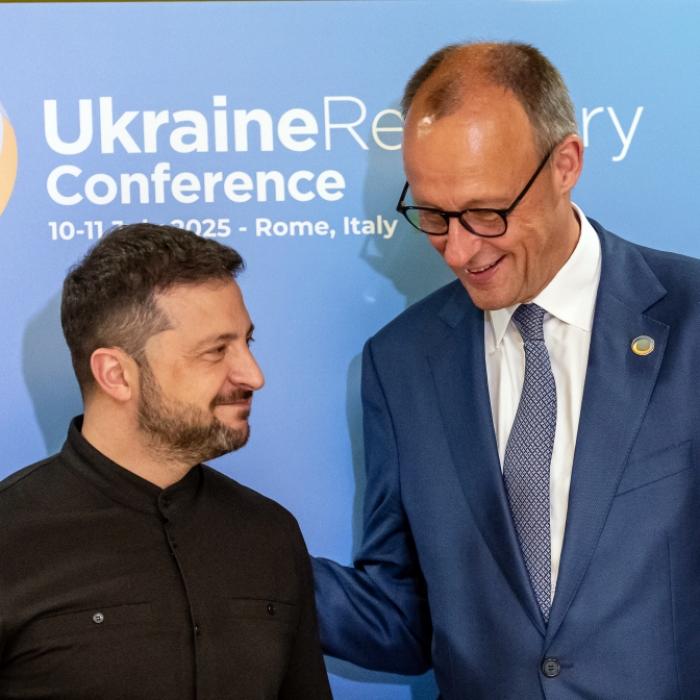 Selenskyj kommt für Videoschalte mit Trump zu Merz nach Berlin