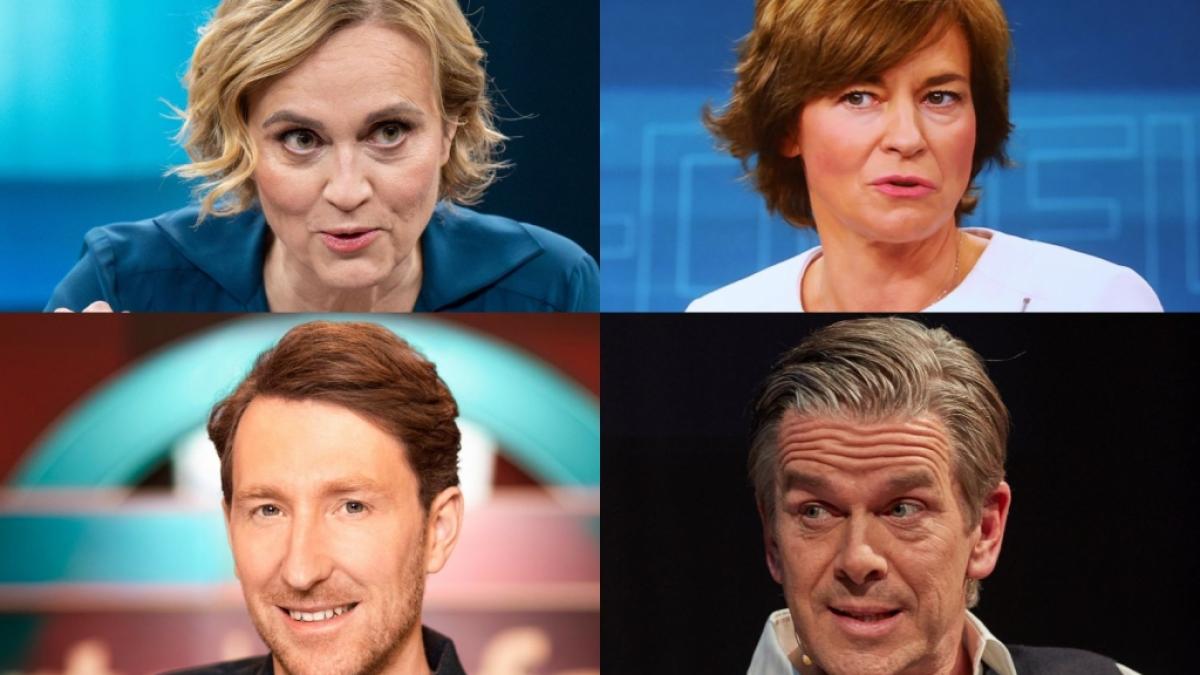 F&uuml;r die &ouml;ffentlich-rechtlichen Polittalker Caren Miosga, Maybrit Illner, Louis Klamroth und Markus Lanz beginnt die Sommerpause 2024 schon Anfang Juni. (Foto)