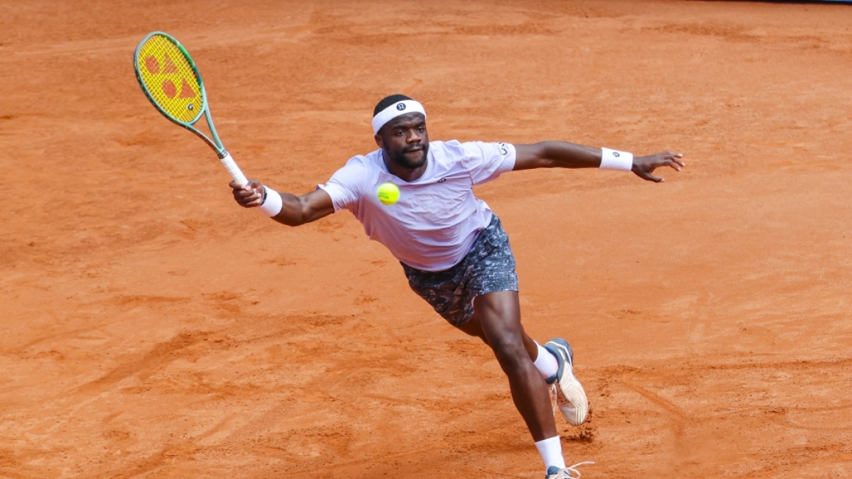 Frances Tiafoe ist in Aktion, am 21.05.2025. (Symbolbild) (Foto)