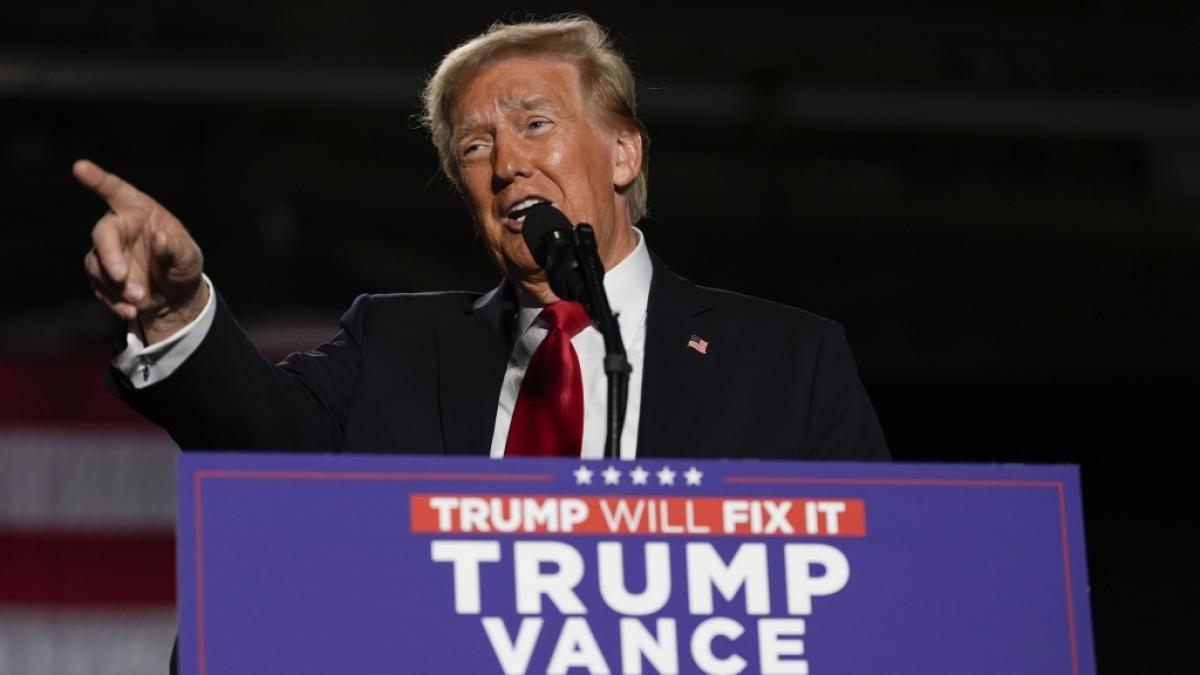 Donald Trumps Anh&auml;nger erlaubten sich einen geschmacklosen Halloween-Scherz. (Foto)