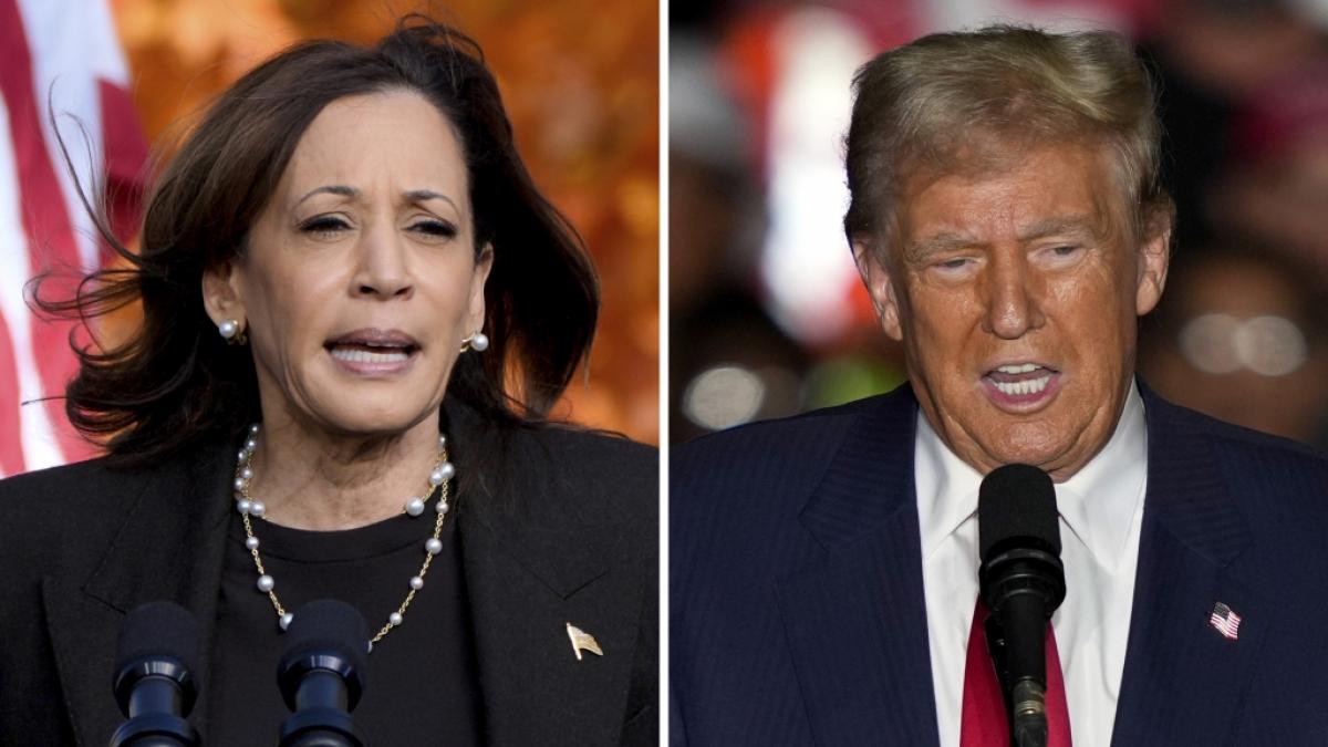 Kamala Harris und Donald Trump wollen am 5. November 2024 ins Wei&szlig;e Haus gew&auml;hlt werden. Droht den Amerikanern nach der Abstimmung ein B&uuml;rgerkrieg? (Foto)
