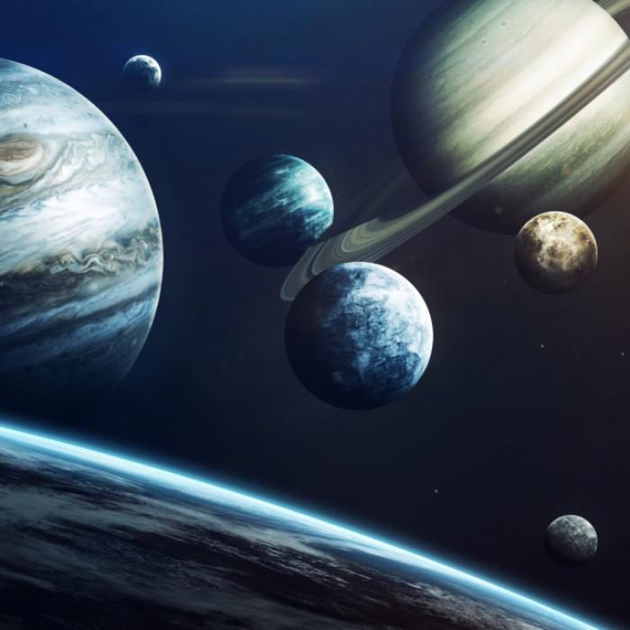 Seltenes Kosmos-Phänomen: Das letzte Mal ereignete sich eine Planetenballung dieser Art im Zeichen Wassermann vor 60 Jahren.