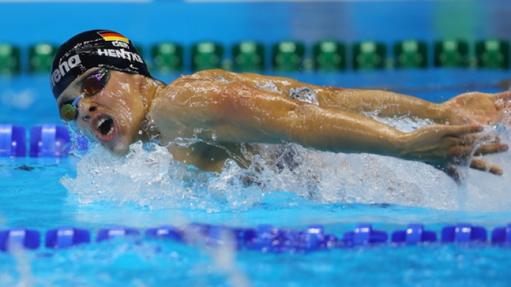 Die deutsche Schwimmerin Franziska Hentke steht bei der Schwimm-WM 2017 in Budapest in den Startlöchern.