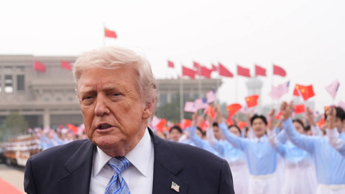 Donald Trump verbucht sein Treffen mit Chinas Staatschef Xi Jinping als Erfolg. (Foto)