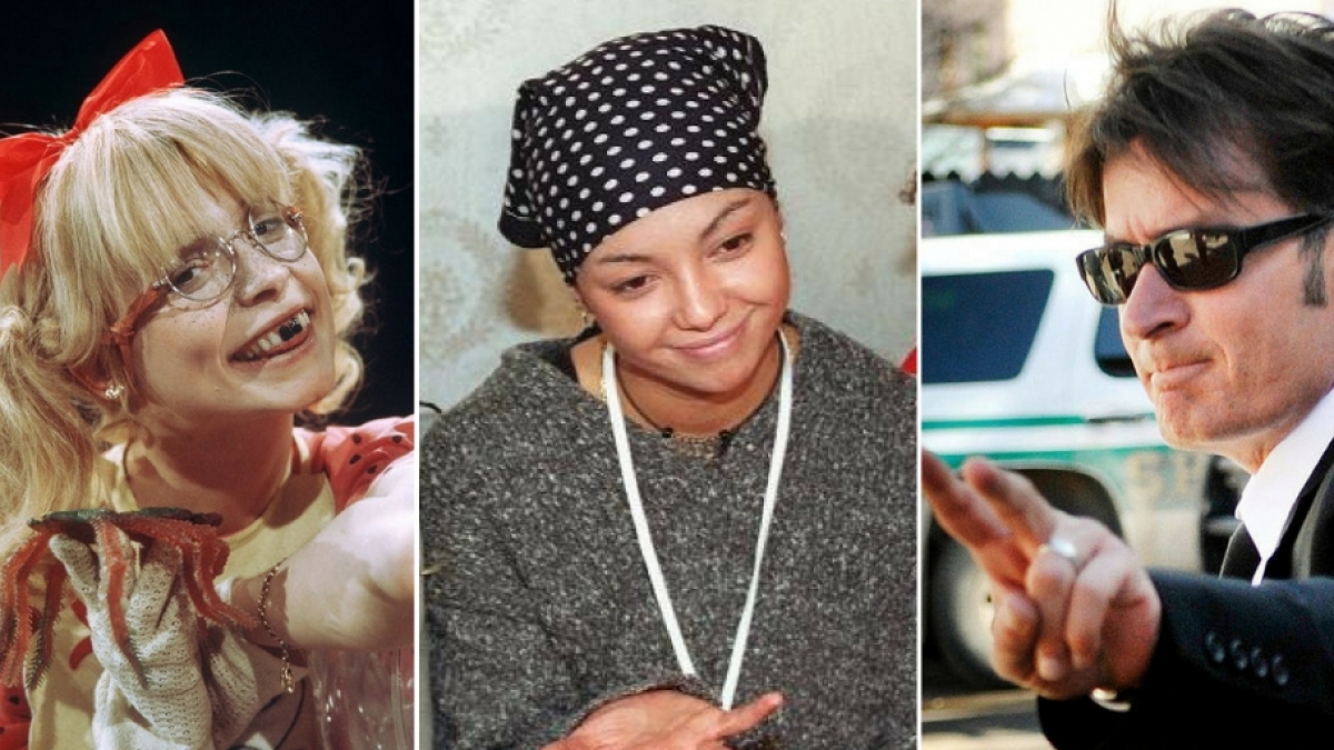 Charlie Sheen, Ingrid Steeger und Jazzy von "Tic Tac Toe" geh&ouml;ren zu den Stars, die bereits einen traurigen Absturz hinter sich haben. (Foto)