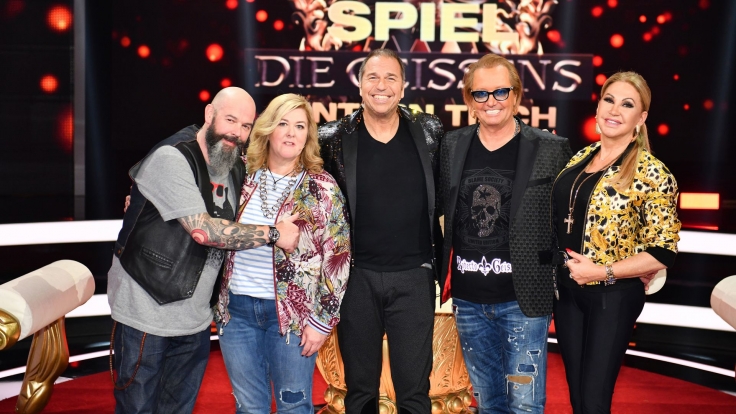Spiel die Geissens untern Tisch bei RTL II