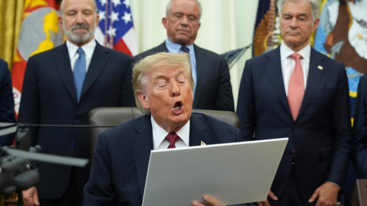 Donald Trump sorgt erneut mit Renovierungspl&auml;nen f&uuml;r das Wei&szlig;e Haus f&uuml;r Schlagzeilen. (Foto)