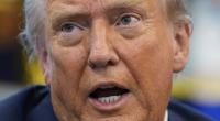 Was hat Donald Trump bei den US Open eingeworfen?