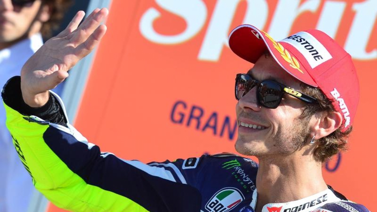 Er ist der Star der MotoGP-Szene: Valentino Rossi. Der Italiener hat neun Weltmeistertitel eingefahren, sieben davon in der Königsklasse. (Foto)