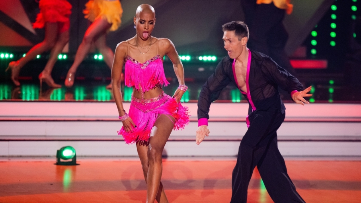 Sharon Battiste und Christian Polanc sind beim "Let's Dance"-Publikum nicht allseits beliebt. (Foto)