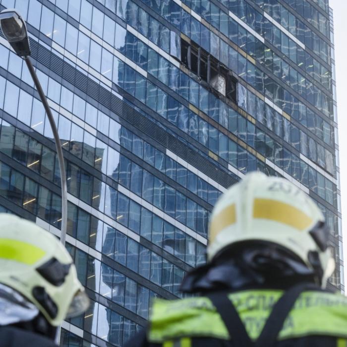 Drohne kracht in Moskauer Hochhaus! Russland spricht von ukrainischem Angriff