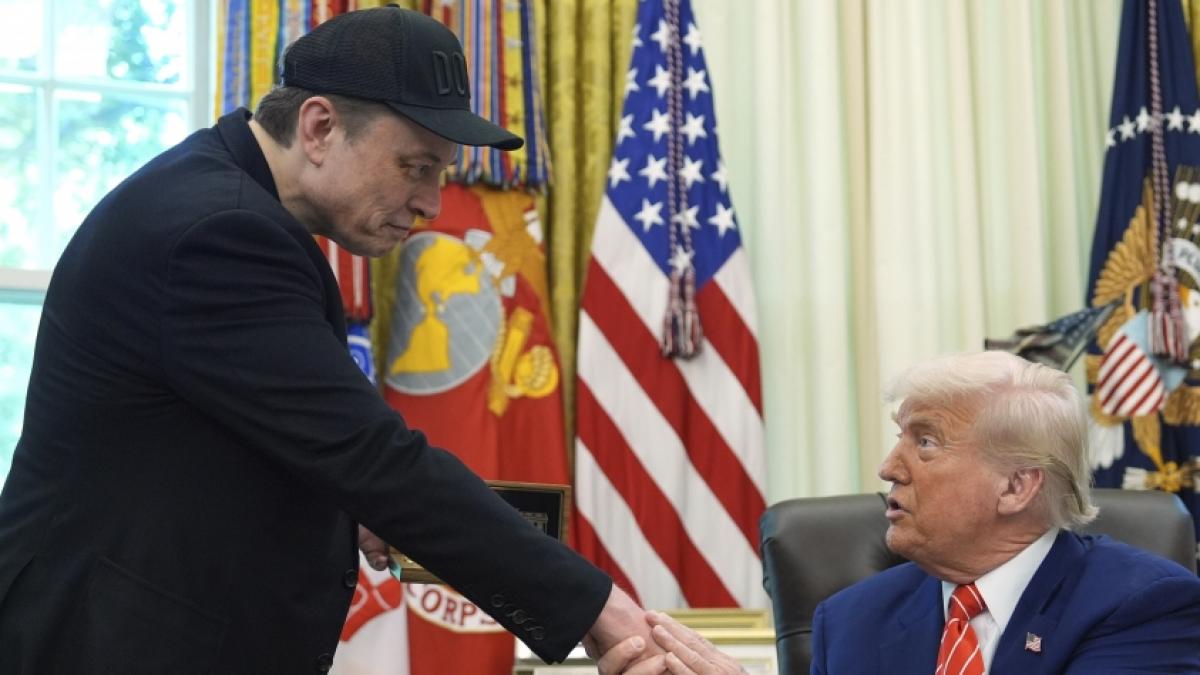 In einem Tweet hat sich Elon Musk seinen Kumpel Donald Trump vorgekn&ouml;pft. (Foto)