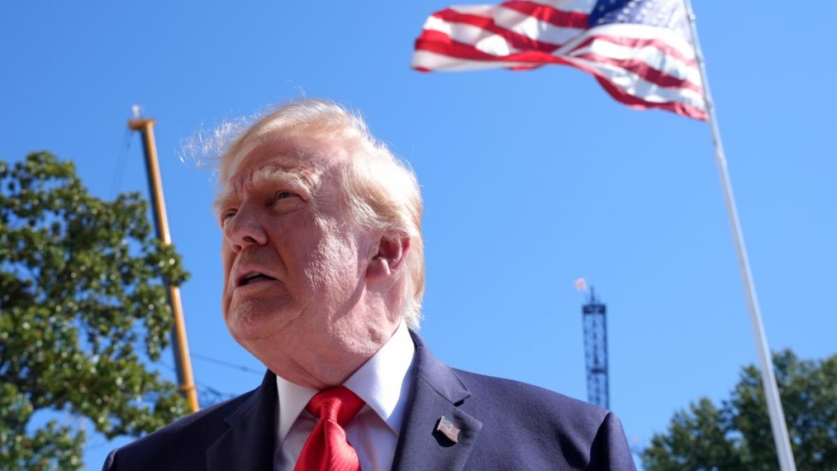 Donald Trump holt nur zu gern seine Verschw&ouml;rungstheorie zu Wahlmanipulation in den USA hervor, wenn es f&uuml;r seine Republikaner eng wird. (Foto)