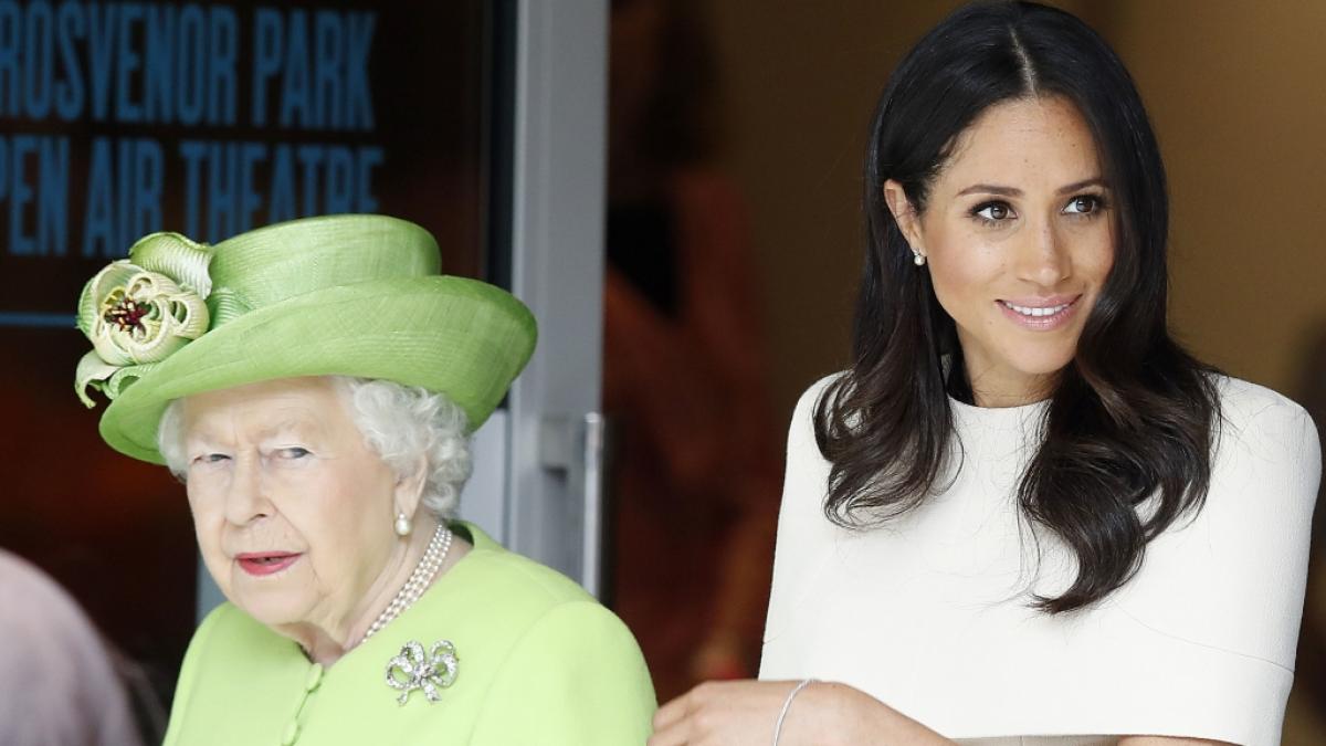 Queen Elizabeth II. soll Meghan Markle als "b&ouml;se" Frau bezeichnet haben. (Foto)