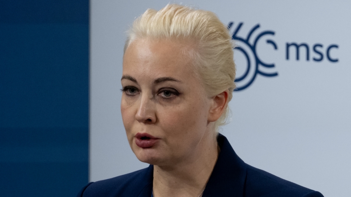 Julia Nawalnaja, Witwe des verstorbenen Kremlgegners Alexej Nawalny, wurde kurzzeitig auf der Plattform X gesperrt. (Foto)