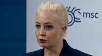 Julia Nawalnaja, Witwe des verstorbenen Kremlgegners Alexej Nawalny, wurde kurzzeitig auf der Plattform X gesperrt.