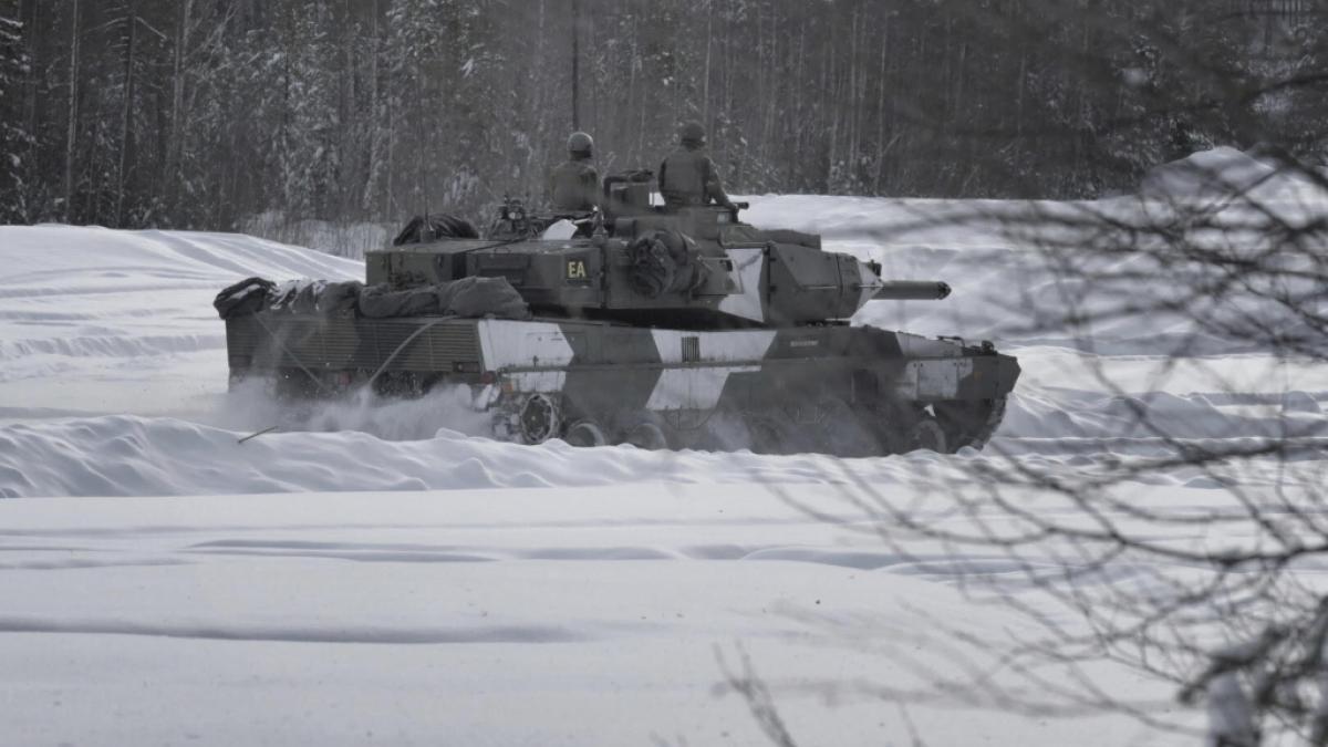 Wagner-S&ouml;ldner behaupteten, einen Leopard-2-Panzer zerst&ouml;rt zu haben. (Foto)
