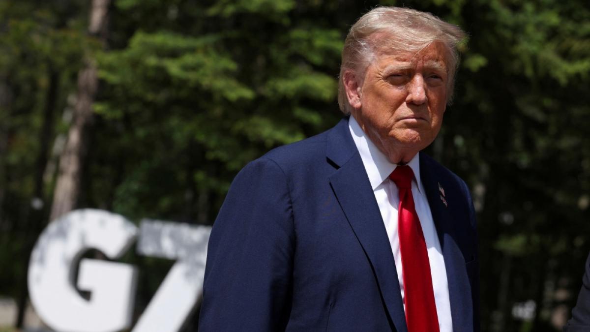 US-Pr&auml;sident Donald Trump hat sich in der Iran-Frage noch nicht entschieden. Das berichtet Trump-Sprecherin Karoline Leavitt. (Foto)