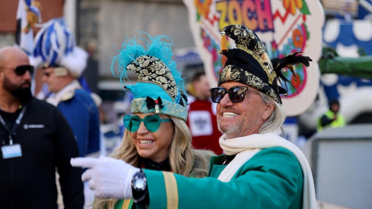Carmen und Robert Geiss beim K&ouml;lner Karneval 2025. (Foto)