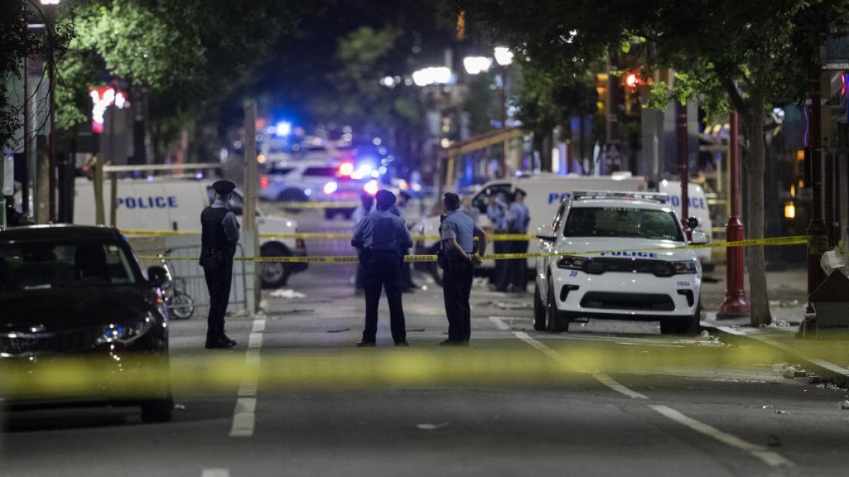 Bei einer Schie&szlig;erei in Philadelphia sind drei Menschen get&ouml;tet und elf verletzt worden. (Foto)