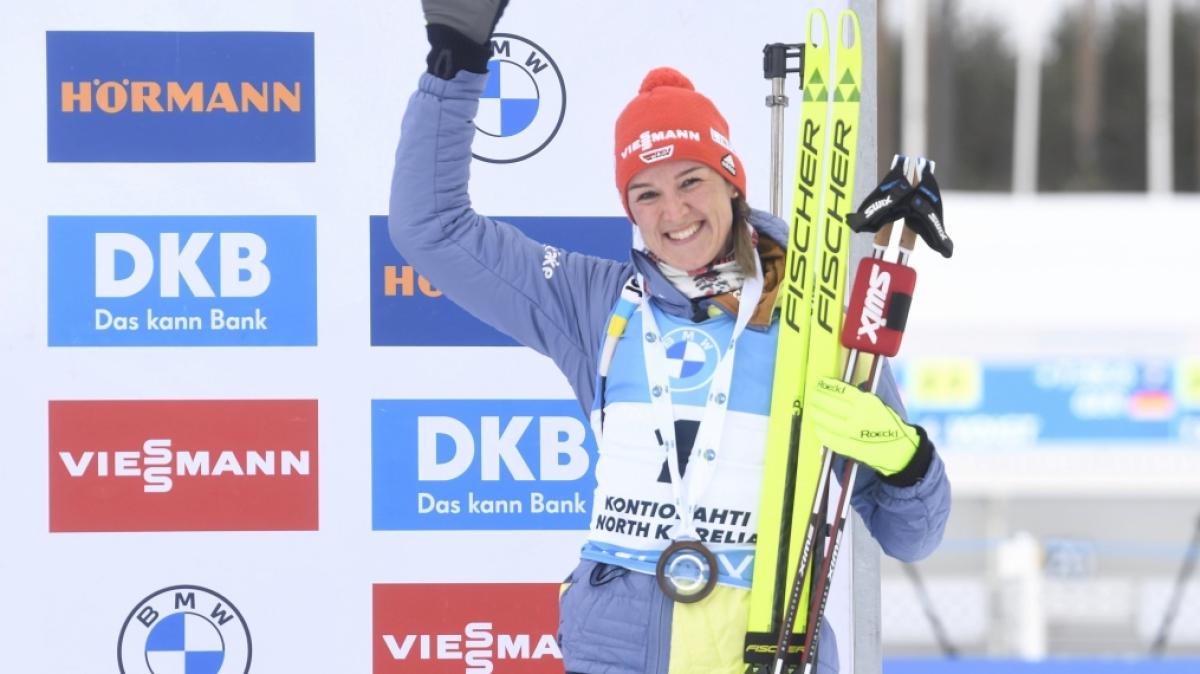Denise Herrmann-Wick f&uuml;hrt das deutsche Weltcup-Team der Damen in der Biathlon-Saison 2022/23 an. (Foto)