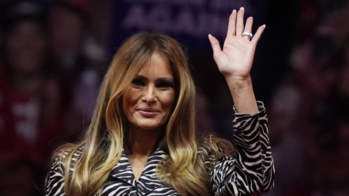 Melania Trump sorgte auch 2024 f&uuml;r reichlich Schlagzeilen. (Foto)