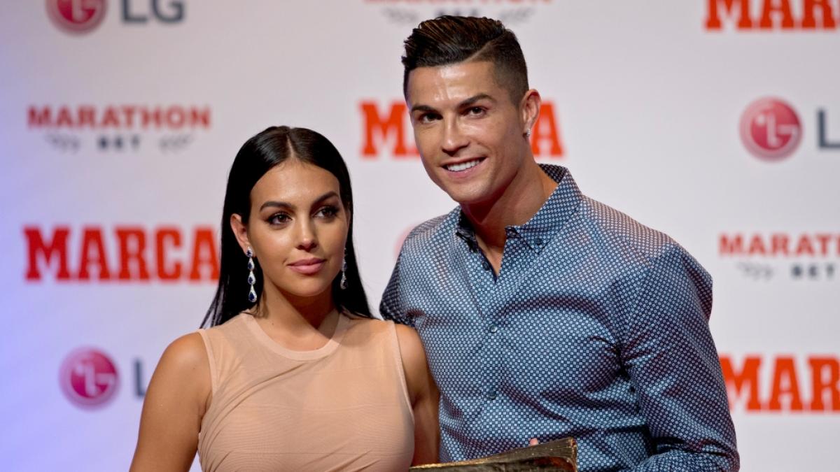 Mit seiner Freundin Georgina Rodriguez hat Cristino Ronaldo das gro&szlig;e Los gezogen. (Foto)