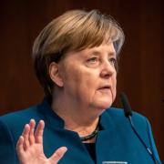 Bundeskanzlerin Angela Merkel fordert einen entschlossenen Kampf gegen die Ausbreitung des Coronavirus.