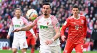 Der neue Hoffenheim-Stürmer Mergim Berisha ging in der Saison 2022/23 noch für den FC Augsburg auf Torejagd.