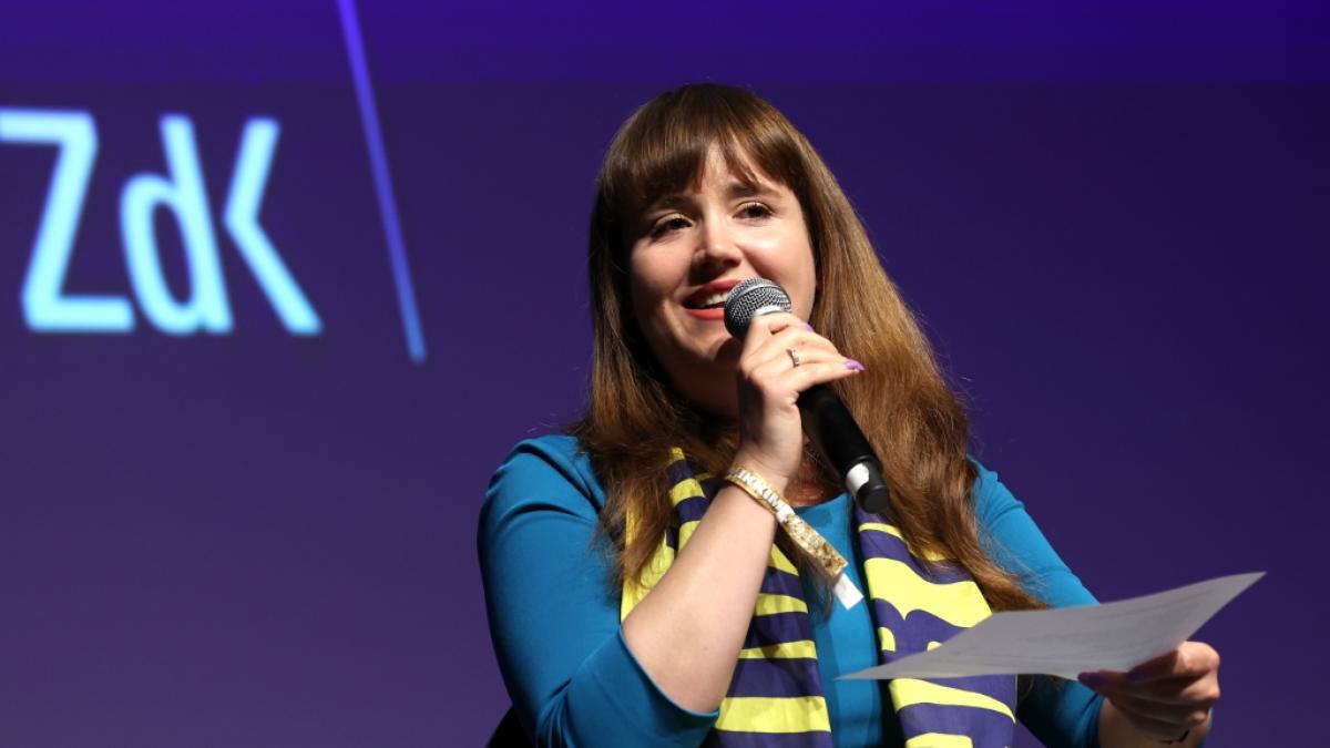 Ricarda Lang kritisiert Bundeskanzler Friedrich Merz f&uuml;r sein Schweigen zu den Themen Hitze- und Klimaschutz. (Foto)